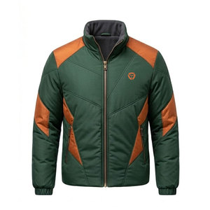 Classic <b>Men</b> Puffer <b>Jacket</b> Insulated Warm Design Comfortable Fit Ideal For Winter Outdoor Travel Casual Fashion - Product Image 1