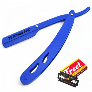 มีดโกนหนวดแบบคัตเอาท์สีดำ (ตัวล็อคสีทอง) - Product Image 4