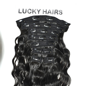 Extensiones de Cabello Humano Remy Indio 100% Naturales, Sin Procesar, con Clip, Precio de Fábrica Directo al por Mayor - Product Image 5