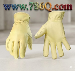 Gants électriques en cuir résistant aux flammes Gants en grain de chèvre pour maximiser le confort et la dextérité tout en réduisant la fatigue des mains - Product Image 1