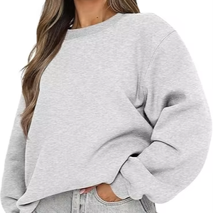 Nueva Sudadera con Capucha Informal de Estilo Urbano, Color Verde Personalizado, Sudadera Lisa para Mujer, Sudaderas Lisas de la Mejor Calidad para Mujer, OEM - Product Image 3