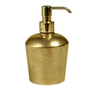 Distributeur de savon en laiton de qualité supérieure fait main, finition métallique, pour salle de bain, distributeur de mousse liquide pour usage en salle de bain - Product Image 3