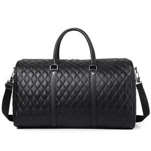 Custom Design Fashion Genuine Leather Duffle Bags Waterproof Breathable Solid Color Best Quality <b>Cheap</b> Price Gym - Product Image 2