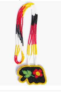 Ensemble collier et boucles d'oreilles en perles artisanales de qualité supérieure, conçu pour une beauté et un confort durables - Product Image 5