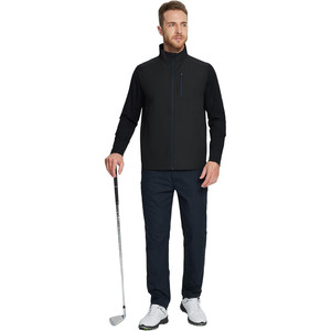 Custom Sublimation Printed Men Golf Vest Softshell Body <b>Warmer</b> OEM Service Personalized Athletic Gilet Wholesale - Product Image 3