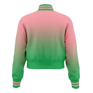 Blouson universitaire de baseball tendance, style Letterman, avec motifs grecs, personnalisé, 100% coton satiné, écologique, respirant, grandes tailles, pour l'université - Product Image 4
