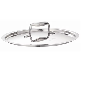 Olla Kadhai Triple de Acero Inoxidable 304 de 28 cm para Uso en Restaurantes y Cocinas Domésticas - Product Image 2