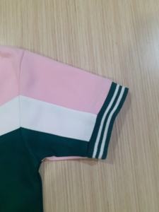 เสื้อโปโลแขนสั้นสำหรับเด็กผู้ชายเสื้อถักสีเป็นมิตรต่อสิ่งแวดล้อมแห้งเร็วผลิตตามสั่ง - Product Image 5