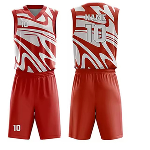 Ensemble d'uniformes de football personnalisés avec logo imprimé par transfert thermique sur le devant, maillot et short respirants pour hommes (usine OEM) - Product Image 2