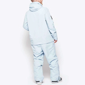 Combinaison de ski une pièce, combinaison de neige avec capuche et fourrure, imperméable, combinaison de snowboard, vêtements de sport d'hiver pour le ski - Product Image 4