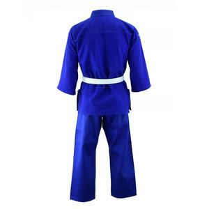 <b>Blue</b> Judo Uniform 100% Cotton Durable Regular Fit Adult Unisex Martial Arts Wear Kit - Product Image 1