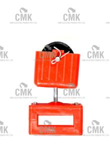 Abrazadera de cable CMK MAKE de 25 mm de diámetro con tipo de buje, para cable de acero de 06-08 mm para carretillas pequeñas - Product Image 2