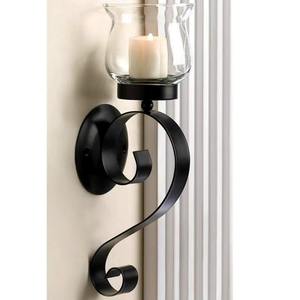 Candelabro Negro Marroquí con Portavelas de Metal Hecho a Mano para Eventos, Hoteles y Decoración del Hogar - Product Image 2