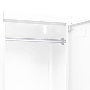 Armoire de rangement en acier blanc 15 "x 17.7" x 70.9" - Product Image 6