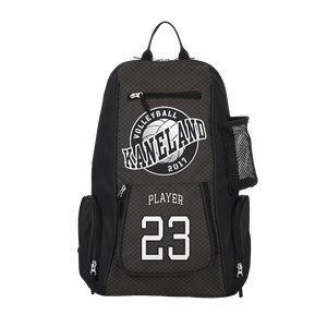 Sac de transport léger pour ballon de volley avec pochette avant pour ballon, porte-bouteilles latéraux, poches sécurisées à fermeture éclair et compartiment respirant pour chaussures - Product Image 1