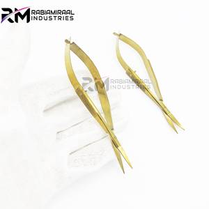 Pinzas para cejas de Plasma dorado de buena calidad, embalaje personalizado de acero inoxidable, nuevo estilo, pinzas para cejas - Product Image 4
