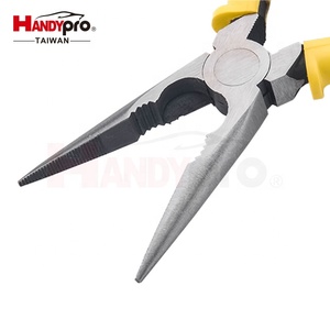 6-Inch <b>Long</b> <b>Nose</b> Pliers with Plastic Cutter Essential Auto Repair Vehicle Tools - Product Image 2