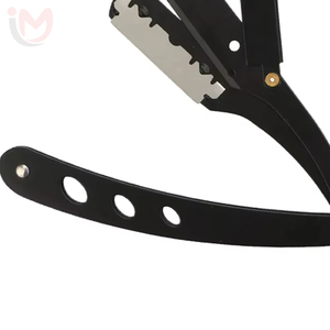 Manufacturer Wholesale Disposable Face Folding Straight Edge Single <b>Blade</b> Shaving <b>Razor</b> Replacement <b>Blades</b> - Product Image 5