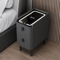 Fabricant de tables de chevet avec support de charge sans fil, personnalisation et verrouillage intelligent par empreinte digitale