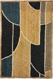 Alfombras de Yute Indias Modernas Hechas a Mano de Calidad Genuina para Uso Doméstico, con Elegante Patrón Geométrico, Antideslizantes, Decorativas, Venta al Por Mayor - Product Image 2