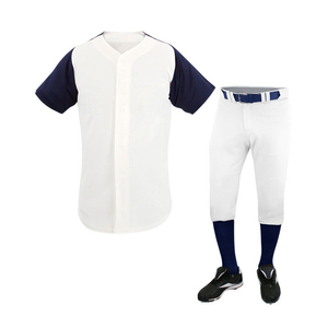 Uniforme de Béisbol Personalizado de Alta Calidad con Botones Completos, Conjunto Combinado de Secado Rápido, Transpirable, Reciclable, Unisex, OEM, ODM - Product Image 5