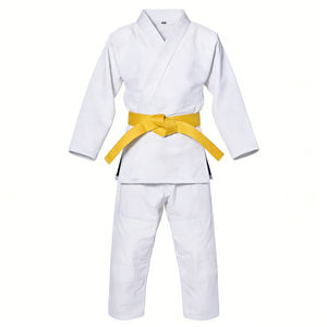 Uniforme de Artes Marciales Personalizado para Niños, 100% Algodón, Taekwondo, Karate, Judo, BJJ, Fabricante de Uniformes para Bebés y Niños Pequeños - Product Image 5