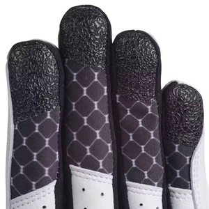 Guantes de Béisbol Personalizados al Por Mayor, Guantes de Béisbol de la Mejor Calidad Hechos de Cuero Vacuno, Guantes de Bateo Blancos y Negros - Product Image 6