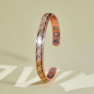 Pulseras y Anillos Magnéticos de Cobre Sólido Unisex para Terapia Bioenergética y Alivio de Artritis - Product Image 4