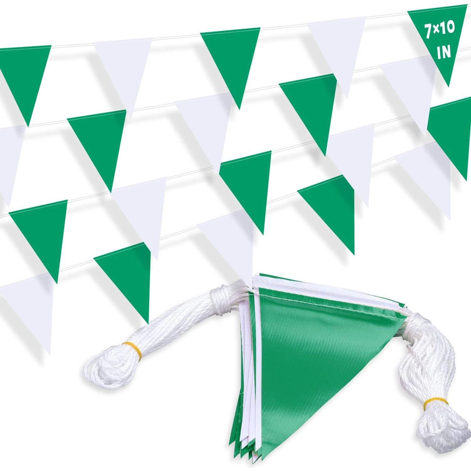 Colore verde e bianco