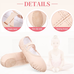 Chaussures de danse et de gymnastique professionnelles unisexe, nouvelle conception, en cuir souple et écologique, pour jazz, ballet et gymnastique – Meilleures ventes - Product Image 4