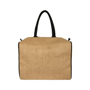 Custom Logo Color Cotton Tote Bag with Brown Leather Handles New Fashion Design Printed <b>Canvas</b> Shoulder Bags for Shopping - Product Image 3