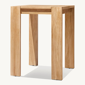 Juego de Mesa de Bar Moderno para Exteriores, Juego de Comedor para Patio y Jardín, Sillas de Madera de Teca para Hotel y Villa - <span class=keywords><strong>Marbella</strong></span> - Product Image 1