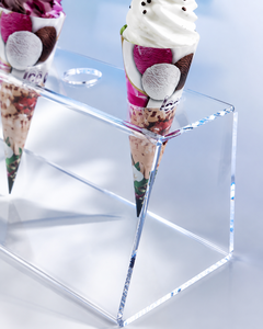 Nuevo y Atractivo Exhibidor de Acrílico Transparente Moderno para Palomitas, Conos de Helado, Mostrador de Tienda - Product Image 2