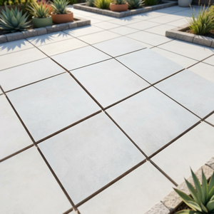 Azulejos de Porcelana de 20 mm, Color Beige Cementino, 600x600 mm, Resistentes para Exteriores, R11, Adhesivo para Ladrillos - Product Image 5