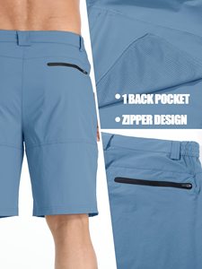 Pantalones cortos modernos para el día a día para hombre con cintura cómoda y tela suave Pantalones cortos casuales versátiles para hombre - Product Image 4