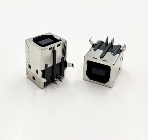 En stock LITE USB a 2.0 Connecteur DIP femelle à 90 degrés Application d'alimentation Conforme RoHS Trou/Montage en surface Modèle 1421B4-0420-12R - Product Image 2