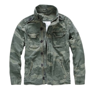 Veste en jean personnalisée avec poches, veste en jean avec logo brodé, veste en jean à séchage rapide pour homme, impression camo de haute qualité à bas prix - Product Image 3