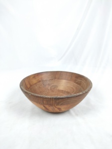 Excelente Tazón de Madera de Acacia Pulida, Natural, Saludable, Reutilizable, de Lujo, para Bodas, de Forma Redonda, Superventas - Product Image 5