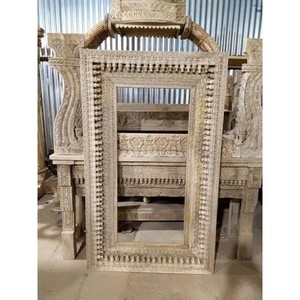 Mango Wood Minimalist <b>Rectangle</b> <b>Mirror</b> 20x30 Wholesale | Natural Finish - Product Image 6