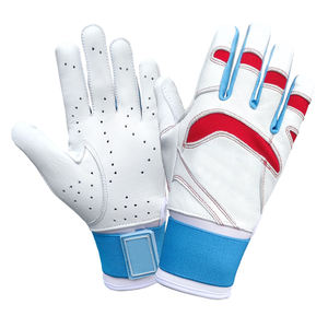 Gants de frappe de baseball les plus vendus, gants de softball professionnels antidérapants à forte adhérence en cuir, pour jeunes et adultes, services OEM personnalisés - Product Image 4