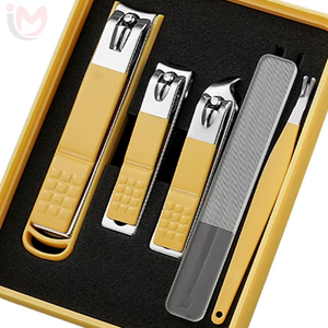 High-Grade Stainless Steel Nail Clipper & Cutter Custom Logo Home Manicure & <b>Pedicure</b> <b>Set</b> for Men & Women Box Packing - Product Image 4