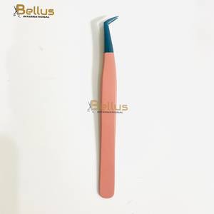 Pinzas de Volumen para Pestañas con Punta de Fibra X Boot, Juego de Pinzas para Extensión de Pestañas Antideslizantes en Tono Nude, Marca Privada - Product Image 4