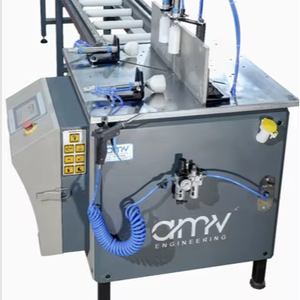 Professional fully automatic single head aluminium profile cutting machine with dro unit for doors <b>windows</b> workshop equipment - Product Image 1