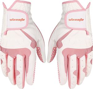 Guantes de Golf PGM ST037 con Logotipo Personalizado, de PU, Dedos Completos, Antideslizantes, para Hombre, Mano Izquierda/Derecha, Deportivos - Product Image 3