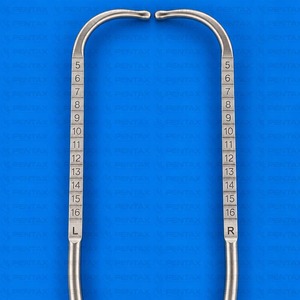 Lot de 2 instruments de dissection mammaire transaxillaire Agris Dingman (gauche et droit) en acier inoxydable pour chirurgie plastique, manuels - Product Image 2
