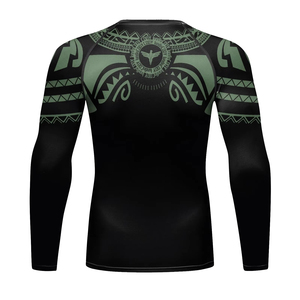 Men Long Sleeve Sun Protection Clothes Compression Boxing Jersey Quick Dry Muscular T <b>Shirt</b> For Men High Quality Custom Logo - Product Image 1