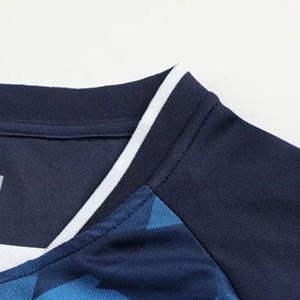 Camisetas de Fútbol Personalizadas con Diseño OEM, MOQ Bajo, Nueva Llegada, Manga Corta, Cuello Redondo, Uniformes de Fútbol para Venta en Línea - Product Image 5