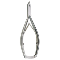 Coupe-ongles incurvé en acier inoxydable pour ongles incarnés, à coupe précise, pince à peaux mortes, design bec d'aigle, réutilisable, à mâchoires larges, de luxe