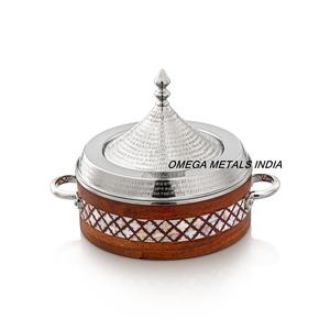 Casserole en métal dernier modèle pour la cuisine du Moyen-Orient Casserole New Look Chauffe-plats Plat de service et marmite pour table - Product Image 1