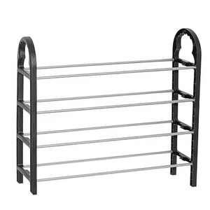Modern 5 Tier Metal Shoe Rack Freestanding Space Saving Storage Organizer for Home Entryway Minimalist Design Shoe Rack - Product Image 2